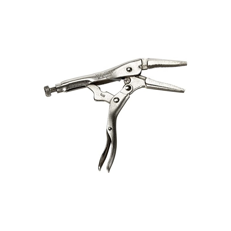 IRWIN VISE-GRIP Original Locking Pliers, Long Nose, 4-Inch (1602L3), 100mm