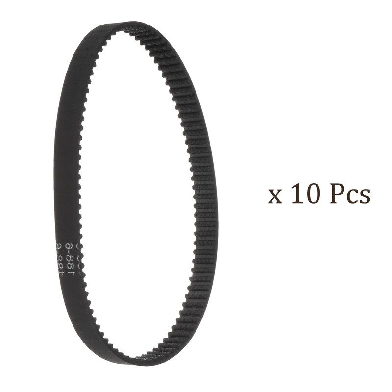 Kozelo 188-2GT-6 Rubber Toothed Belt - [6 mm Width, 188