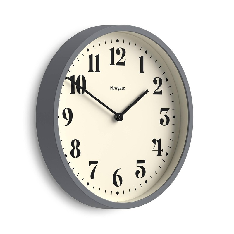 NEWGATE® Number Four Theatre Wall Clock | Modern Round |