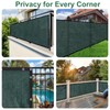 OromiPatio 185GSM Privacy Screen Fence, 4X50FT Heavy Duty Fencing Shade