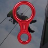 Rescue Figure 8 Descender 35KN Aluminum Alloy Climbing Belaying Device