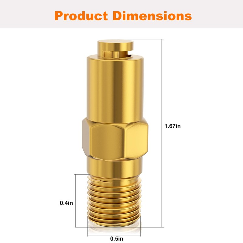 7101359 Pressure Washer Thermal Relief Valve Replacement Simpson Gas Powered