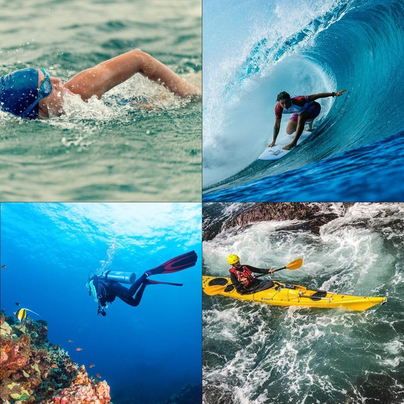 WEAXIO Neoprene Gloves 2 mm Diving Gloves, Thermal Gloves, Premium