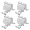SG Store 20Pcs Adjustable Cabinet Shelf Clips Stainless Steel Supports