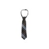 French Toast Boys' Adjustable Tie, Blue & Gold Plaid, 14-20