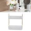 Double Layer Makeup Stand Modern Light Luxury 2 Tier Makeup