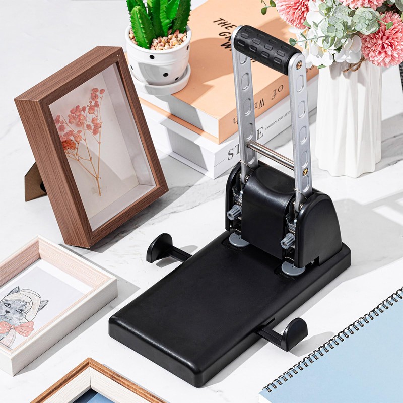 Heavy Duty 2 Hole Punch 6 Mm, 100 Sheets Punch