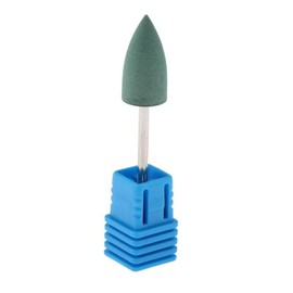 Hard Wearing Silicone  Bits Electric Polishing Grinding Buffing Head Manicure Buffer - Colour: Green - 03