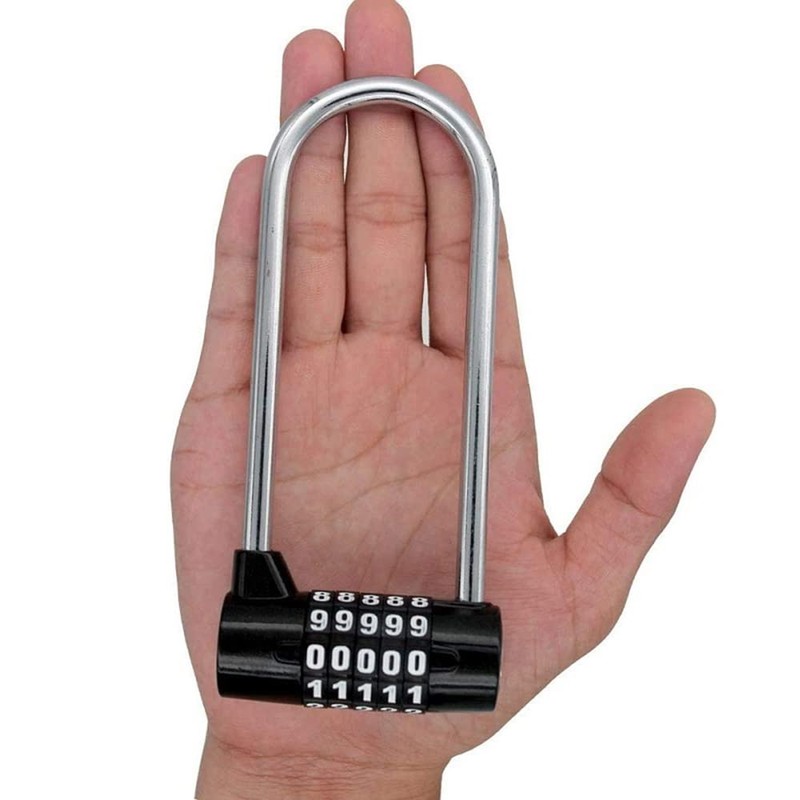 Maizoon Combination Lock Large Lengthened Beam 5 Digital Resettable Code