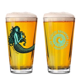 Beer Snob Barware Cisco Brewing Company Signature Pint Glass - Grey Lady - Set of 2