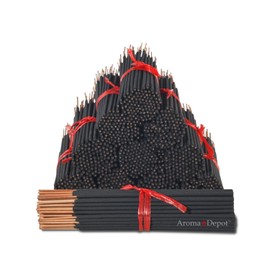 Wildberry Exotic Charcoal 7'' Incense Sticks. Approx. 85 to 100 Sticks Per Bundle, Length - 7 Inches, Each Natural Stick Burns for 35 to 45 mins Each. Long Lasting.100% Pure