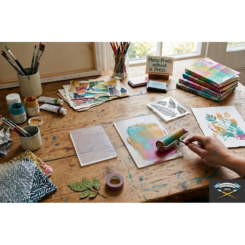 Paintersisters® Gelli Pad - Piastra monocromatica | Jelly Pad –