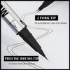MOTIBACK 2-in-1 Dual-Ended Eyebrow Pen - Waterproof Microblading Brow Pencil