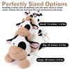 gnomantic Cow Weighted Stuffed Animals - 22 Inch 4.5 Pounds
