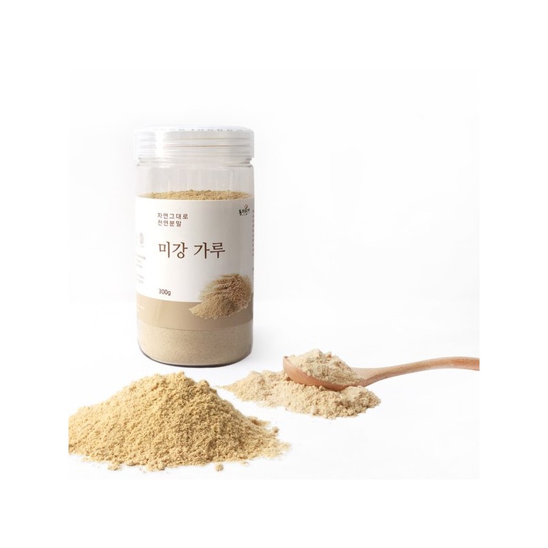 Dong-ui Hanjae 동의한재 국산 미강 가루 쌀겨 분말 300g x