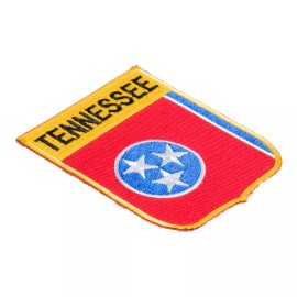 PatchStop - World's Largest Patch Store Tennessee State Flag Shield Patch, United States of America Patches