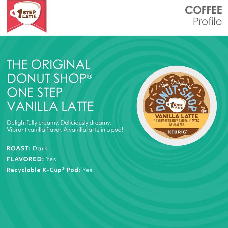 The Original Donut Shop Vanilla Latte - Count: 80
