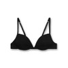 Sanetta Girl's 344704 Bra, (Super Black 10015), 164 cm (Size: