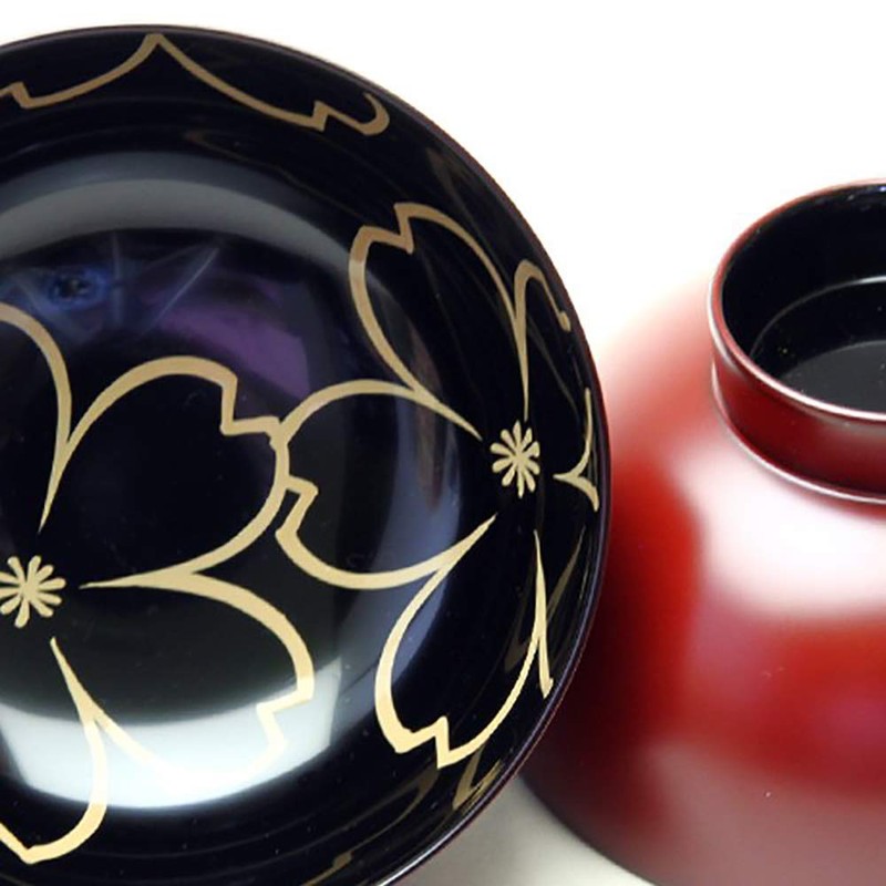 Kosei A-06 Echizen Lacquerware Echizen Lacquerware Bowl, Couple, Soup Bowl,