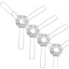 LALAFINA 20Pcs DIY Spring Clamp for Pendant Shade Clips Lampshade