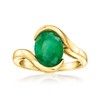 Ross-Simons 2.70 Carat Emerald Swirl Ring in 18kt Gold Over