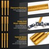 Lainballow 72 Pcs Diamond Chainsaw Sharpener Bits, 3 Size Chainsaw
