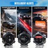 PLAYOCCAR GPS Speedometer HUD MPH for Car with Overspeed Alarm