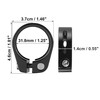 X AUTOHAUX 31.8mm Aluminium Alloy Bike Bicycle Seat Post Clamp