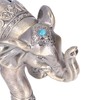 Cigar Ashtray Vintage Elephant Wind Proof Embossed Design Durable Metal
