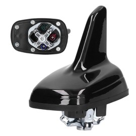 Aramox Shark Antenna Fin High Gloss Black Replacement for NP Roof Antenna Shark Antenna GPS Antenna 5 Q0035507B5FQ, 5Q 0 035 507 B, 5 Q0035507B