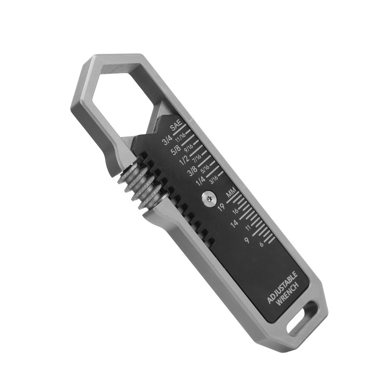 EDC Wrench 3/16 To 3/4 Inch 5 To 19mm Adjustable