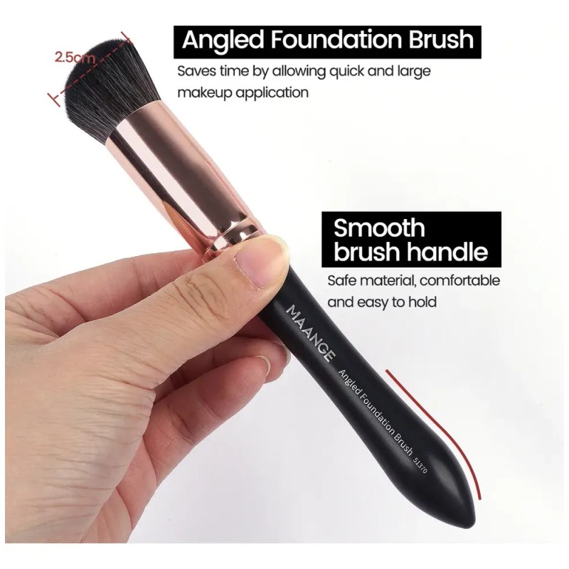 25 Set De Brochas Para Maquillaje Profesional +estuche +caja Color
