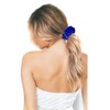 WERIGONI Pack of 3 Women's Hair Bobbles with Zip, Elastic