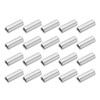 sourcing map M4x0.7mm Round Coupling Nuts, 25 Pcs 304 Stainless