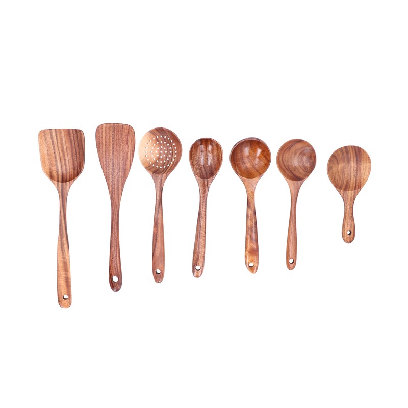 Cooking Spoon Spatula Set Long Handle Kitchen Utensils Cooking Tool