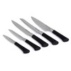 5 Piece Stainless Steel Knife Set with Acrylic Stand –