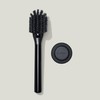 Curio Home Goods Ionic Dish Brush, Magnetized to Stand Upright,