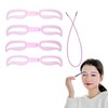 Coollooda Eyebrow Template, 4 Types, Eyebrow Stencil, Eyebrow Stencil, Makeup,