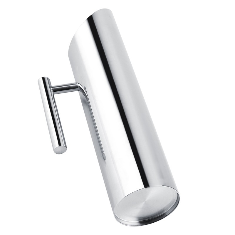 Stainless Steel Water Jug with Ice Guard Cold Drinking Pitcher