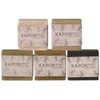 Xapontic - Set de 5 jabones artesanales de 125gr -