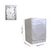 Washer/Dryer Cover,Zipper Design,Waterproof Dust-proof Moderately Sunscreen,(W27 D31 H38in) for Outdoor