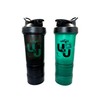 Shaker Set of 2 - with Powder Compartments & Stainless