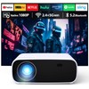 Projector with WiFi and Bluetooth Full HD 1080P Support 4K,18000L
