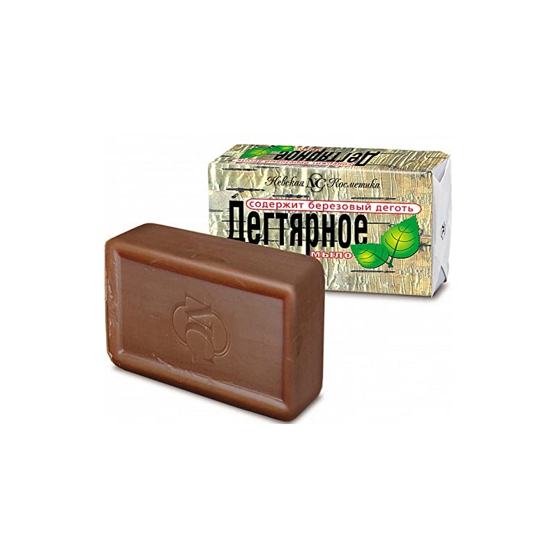 Tar soap (Birch Tar) Birch Soap Made in Russia