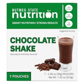 Nutmeg State Nutrition Batido Rico En Proteínas, 15 G De Proteína, 100 Calorías, 4 G De Azúcar, Bajo En Grasa, Apto Para Dieta Cetogénica, 7 Sobres...