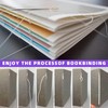 Swpeet 26Pcs Bookbinding Kits, Including Real Bone Folder Creaser, Paper