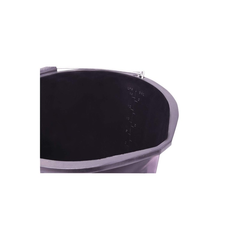 3 Gallon 14 Litre Black Bucket