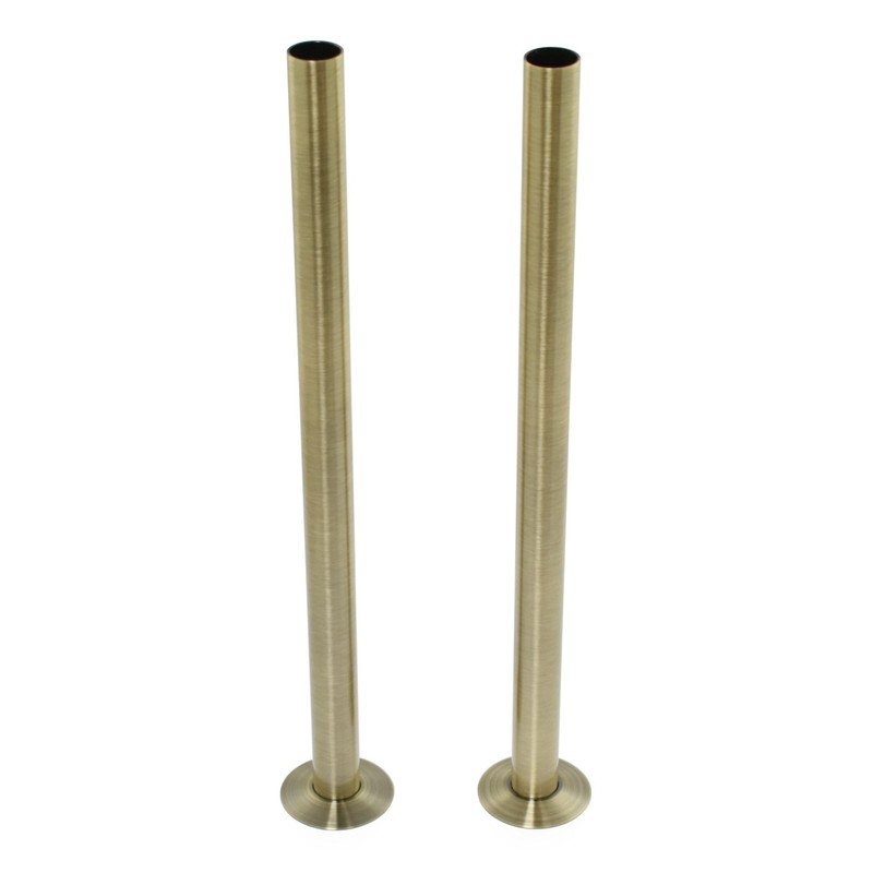 Hot Flow | 300mm Pipe Shroud/Sleeve (Pair) (Antique Brass)