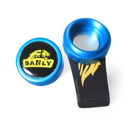 Banly TAOM Pool Chalk Holder with Fixed Belt Clip, Portable Magnetic Clip Pocket Chalker, Mini Chalk Holder Pool Billiards, Pool Cue Chalk Case Container Box for Billiard