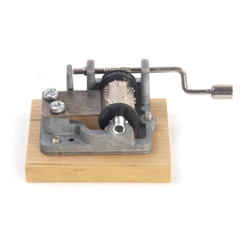 Pink Panther Music Box (Crank Mechanism, Mini Rotary Organ)